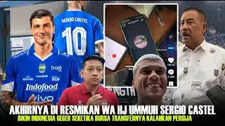 Se Indonesia Kaget!! Tiba Tiba Wa Hj Umumkan Sergio Castel Resmi jd Pemain Persib : Warisi Nomer 10