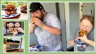 Cooking on the Ozark Trail griddle  🔴 SMASH BURGERS 🍔