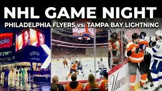 NHL Game Day Experience: Philadelphia Flyers v. Tampa Bay Lightning at Xfinity Arena (ASMR)