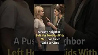 A Pushy Neighbor Left Her Two Kids With Me &mdash; So I Called Child Services