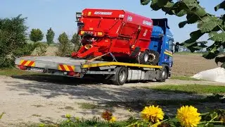 12 m3 poziomy paszowóz INTERMIX z małym Ursusem C-360