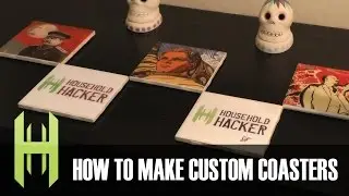 DIY Custom Drink Coasters!