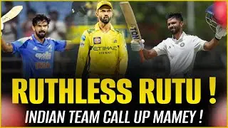 Ruturaj in RED-HOT Form! 🔥🇮🇳 India Call-Up Loading?