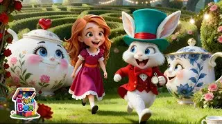 I&rsquo;m a Little Teapot | Alice in Wonderland Tea Party | Song for Kids | Nursery Rhymes and Dance