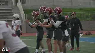 Alabama QBs practice for Rose Bowl against Indiana in CFP Quarterfinals