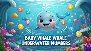 Baby Whale Underwater Numbers &ndash; Nursery Rhyme, Toddler Learning, Counting Fun, and Ocean Adventure