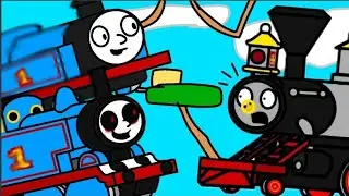 Jugando juegos de Thomas en Roblox