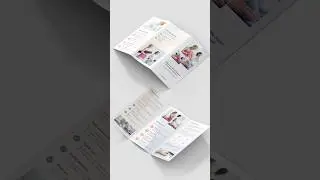 Pregnancy School Brochure Trifold #canva #template #indesign #photoshop #etsy #graphicdesign #print