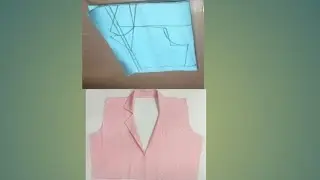Let's draft a simple Jacket with cut together collar and lapel