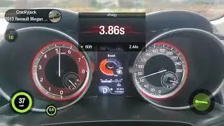 2020 Suzuki Swift sport (Auto) 0-60/100 1/4 mile, draggy times