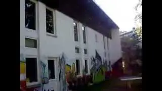 Graffitikunst an der  OT Eilendorf