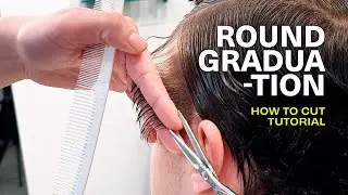 How To Cut A Round Graduation Haircut