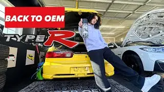 Fixing the ugliest part of my Integra Type R!