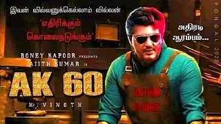 BREAKING; Thala 60 Music Director !! - Boney kapoor | H Vinoth | Yuvan | AK60 | Nerkonda paarvai