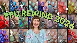 REWIND TIME! Your favourite nail polishes are coming back! July 2026 PPU Polish Pickup nail swatches