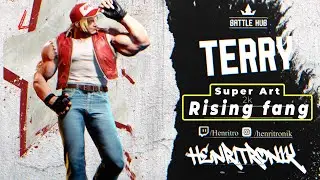 Street Fighter 6 - Terry Super Art, Rising Fang
