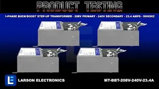 1-Phase Buck/Boost Step-Up Transformer - 208V Primary - 240V Secondary - 23.4 Amps - 50/60Hz