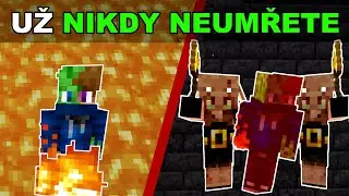 Jak NIKDY NEZEMŘ&Iacute;T v MINECRAFTU - Tipy & triky