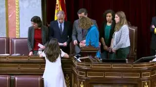 Sesión constitutiva de la XI Legislatura en el Congreso de los Diputados