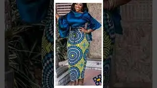 trending Ankara/African print skirt and blouse style inspiration#2025#african print #youtube
