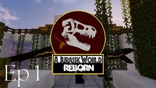 Jurassic World: Reborn- Minecraft Modded Survival Ep.1- DINOSAURS IN MINECRAFT?!? (Rexxit Modpack)