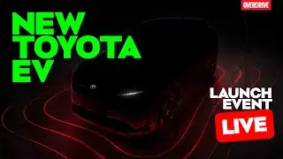 LIVE: Toyota Electric SUV Launch Today ⚡ First Look from the Event | OVERDRIVE
