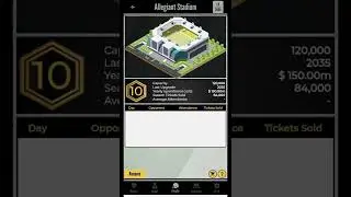 UFootball GM - Tip 3 - Stadium & Facilities