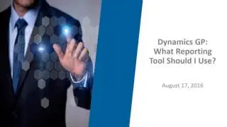 Microsoft Dynamics GP: What Reporting Tool Should I Use? | Sikich