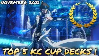 TOP 5 KC CUP Decks ! || November 2021 ! [Yu-Gi-Oh ! Duel Links]