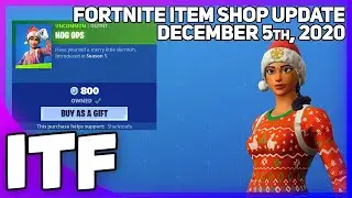 Fortnite Item Shop *RARE* NOG OPS IS BACK! [December 5th, 2020] (Fortnite Battle Royale)