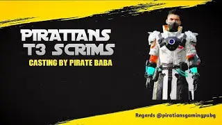 PIRATIAN T3 & DAILY CUSTOM🔥| Pubg mobile Live🔴|