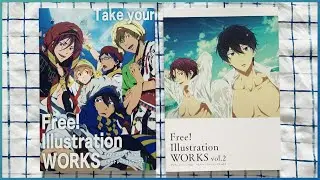 Flip Through | Free! Illustration Works volumes 1 & 2