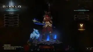 Diablo III - Season 4 Rewards - Frosthound + Portrait