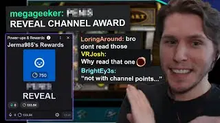 Jerma's Channel Points Reward REVEALED