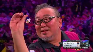 MICHAEL VAN GERWEN VS MITSUHIKO TATSUNAMI HIGHLIGHTS 2026 WORLD DARTS CHAMPIONSHIP