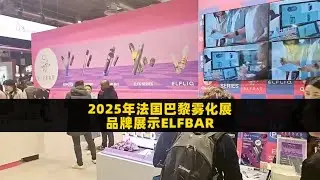 VAPEXPO France 2025 E-Cigarette Exhibition Brand Showcase&mdash;&mdash;ELFBAR