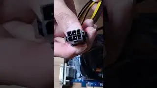 how to pcie Graphic Card Power Cable  Convert 6 to 12 /16 /18 pin #viral #graphics #pcie