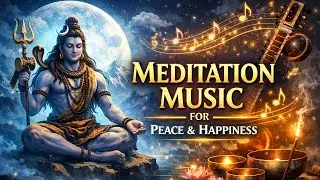 Shiva meditation music for deep peace, calm, and inner happiness.#ShivaMeditation #Peace #Calm
