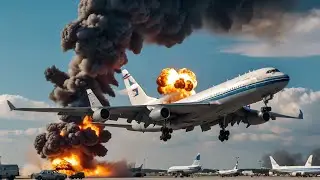 Unbelievable! North Korean air camp completely destroyed by American predator attack - ARMA 3