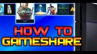 PS4 GAMESHARE TUTORIAL (EASY)