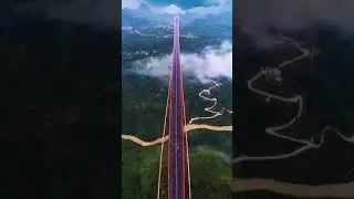 Baling River Bridge in Guizhou, China
