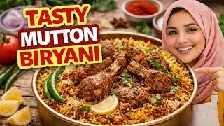 Tasty mutton Biryani Recipe | Easy & Delicious mutton Biryani at Home 😋