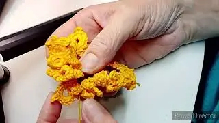 progetto da realizzare fermacapelli girasole