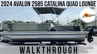 2024 Avalon 2385 LSZ Versatile Rear Lounge