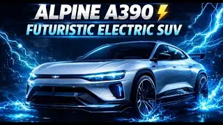 Alpine A390 ⚡ Futuristic Electric Sports SUV | Full Review