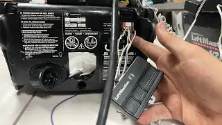 How To Program Your Liftmaster Garage Door Remote To A Purple Learn Button.
