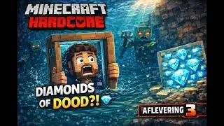 DIAMANTEN of VERDRINKEN?!😨|Minecraft Hardcore#3