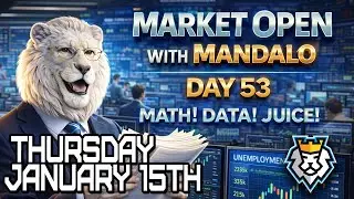 Market Open with Mandalo! Day Fifty-Three! #bitcoin #crypto #marketanalysis