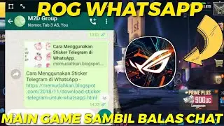 BURUAN DOWNLOAD‼️ROG POP UP WHATSAPP TERBARU 2022 - MAIN GAME SAMBIL BALAS CHAT