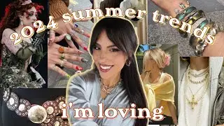 SUMMER 2024 FASHION TRENDS & what i'm wearing this summer🌞🌺